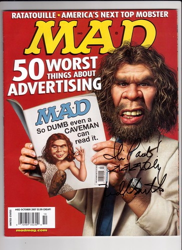 Signed Mad Magazine