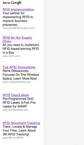 RFID Ads
