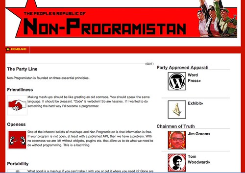 Image of Non-Programistan site