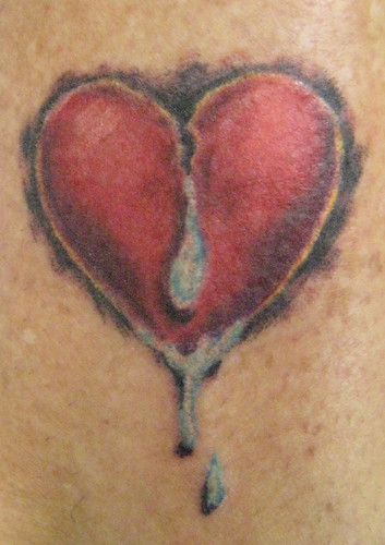 chaos heart tattoo