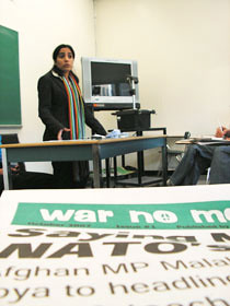 Joya wants NATO out of Afghanistan