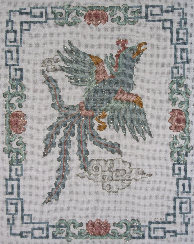 Cross Stitched Phoenix