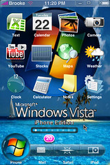 windows vista iphone 2 designed by werm098