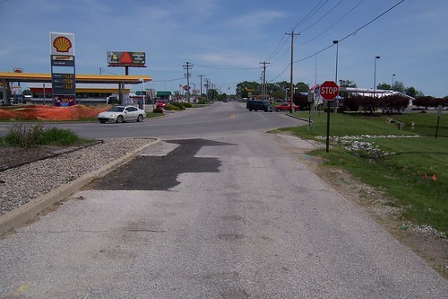 Original Michigan Road path