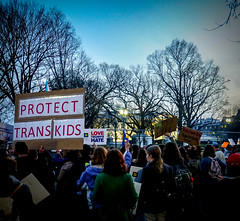 2017.02.22 ProtectTransKids Protest, Washington, DC USA 01083