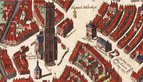 Mechelen Engelstalige kaart 1745
