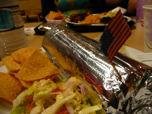 my burrito loves the usa.