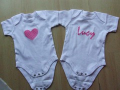 Vests/Onesies for Baby Lucy