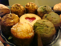 Pastries at Fuel (Muffins by Fresh Flours)