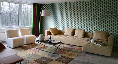 Interior design minimalist house