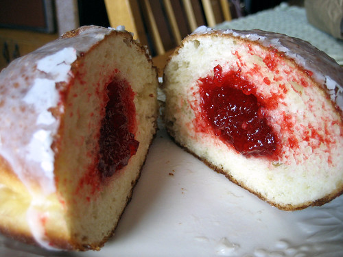 The Kasjan Bakery raspberry doughnut
