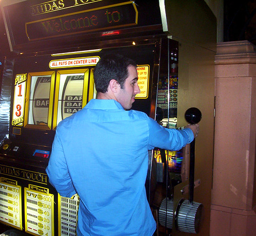 Giant Slot Machine by Evan Hamilton