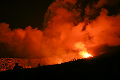 Eruption de La Fournaise