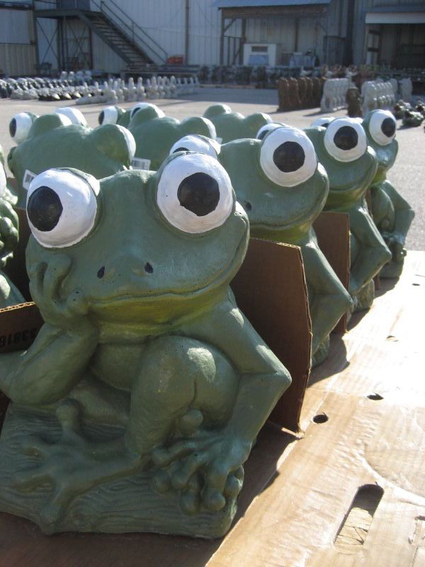 Thoughtful frogs
