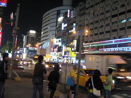 Taipei Streets at night