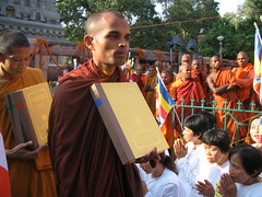 Tipitaka Prcession by Bhikkhus