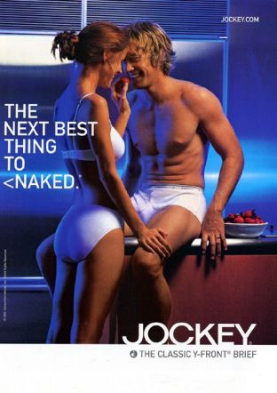 jockey underwear ad girl white full back cotton panties bra guy briefs
