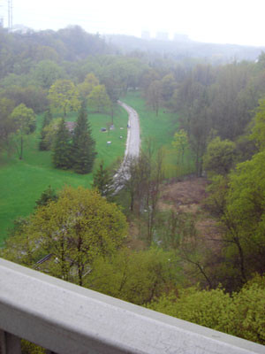 Don Valley, from the bridge between Flemingdon and Thorncliffe Parks