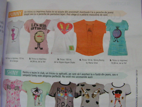 o.k. another one..one of my t-shirts in Bolero magazine t-shirt section