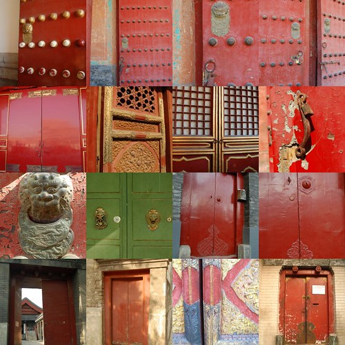 Beijing doorways