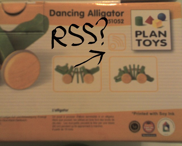 Dancing Alligator with RSS