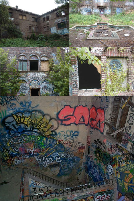 Abandoned Monestary and School Buildings
