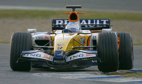 The new Renault for Alonso in Jerez