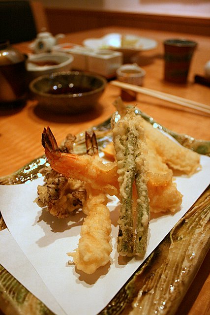 Tenshin lunch set tempura