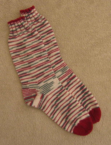 Country Christmas socks