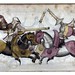 130v- Duelo a caballo con lanzas de caballería