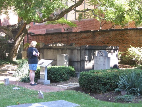 For Halloween, Edgar Allan Poe's Grave 2011