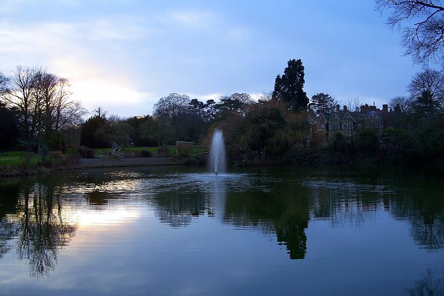 The Lake Bletchley Park by Webrarian
