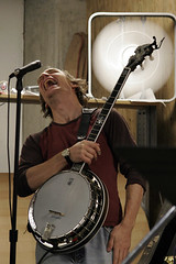 banjo player laughs
