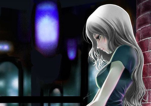 lonely anime girl. Sad Anime Girl | Flickr