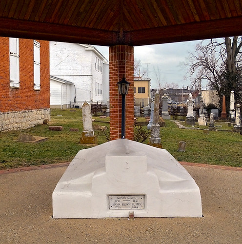 Tomb of Moses and Maria Brown Austin, in Potosi, Missouri, USA