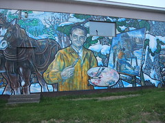 painter mural