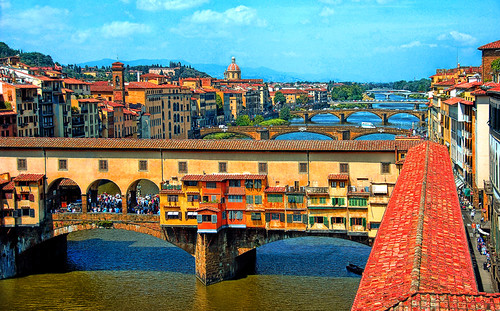 Florence. Ponte Vecchio. by egold.