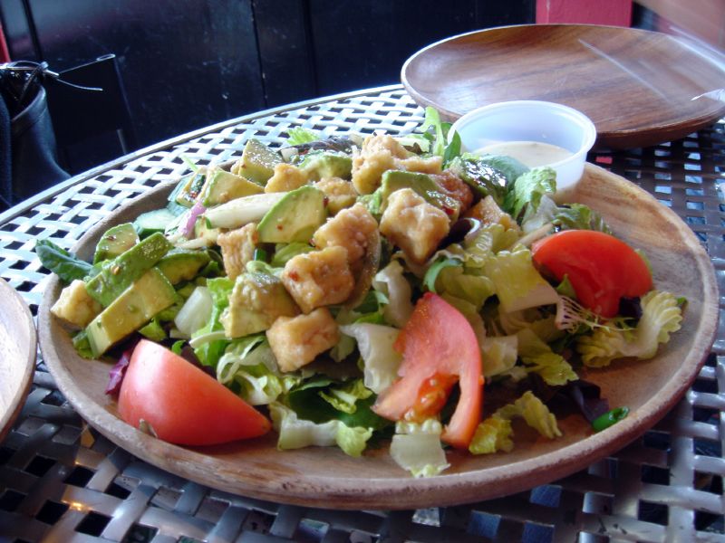 Tofu & Avocado Salad w/Maui Onion Dressing
