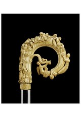 St Nicholas Crozier, Winchester, England (probably) 1150-1170. Museum no. 218-1865