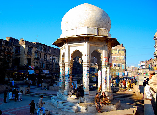 Chowk Yadgar, Peshawar Old City, Pakistan
