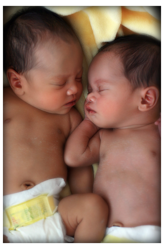 Twin nieces-1 week old