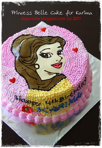 Princess Belle Cake for Karima