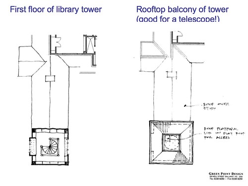 library wing redesign (top floors)