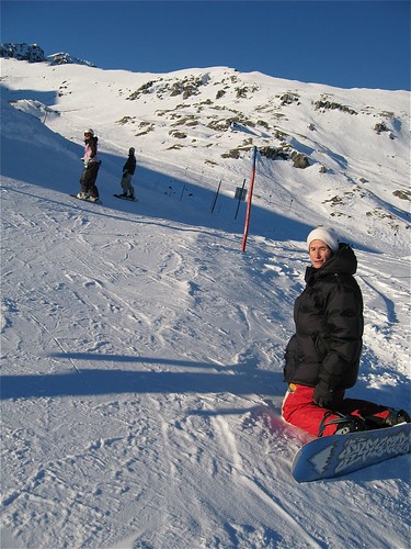 1st Snowboarding in CH