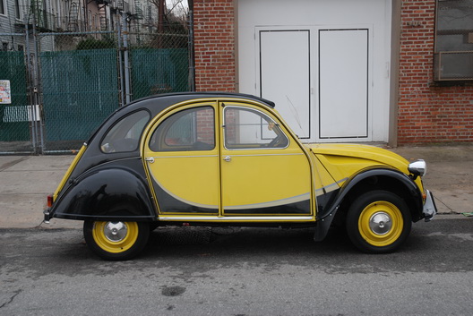 Yellow and Black Car