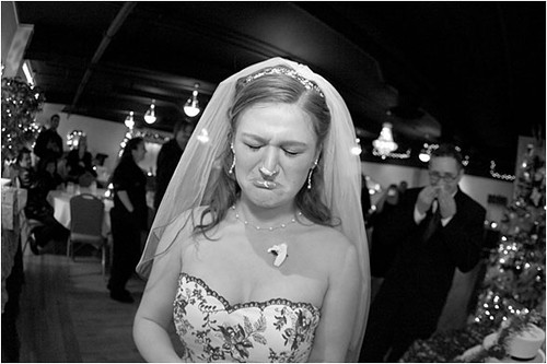 Funny Wedding Photo by weddingssc2 While yes she may be upset about the 