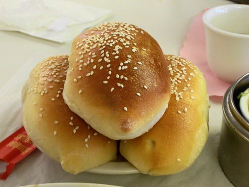 "chicken tail" buns