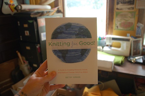 Knitting For Good, by Betsy Greer (Front)