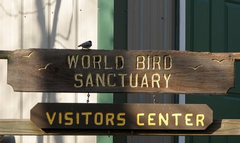 world bird sanctuary fenton mo sign