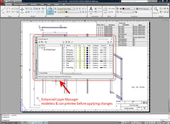 AutoCAD 2009 Enhanced Layer Modeless Dialog